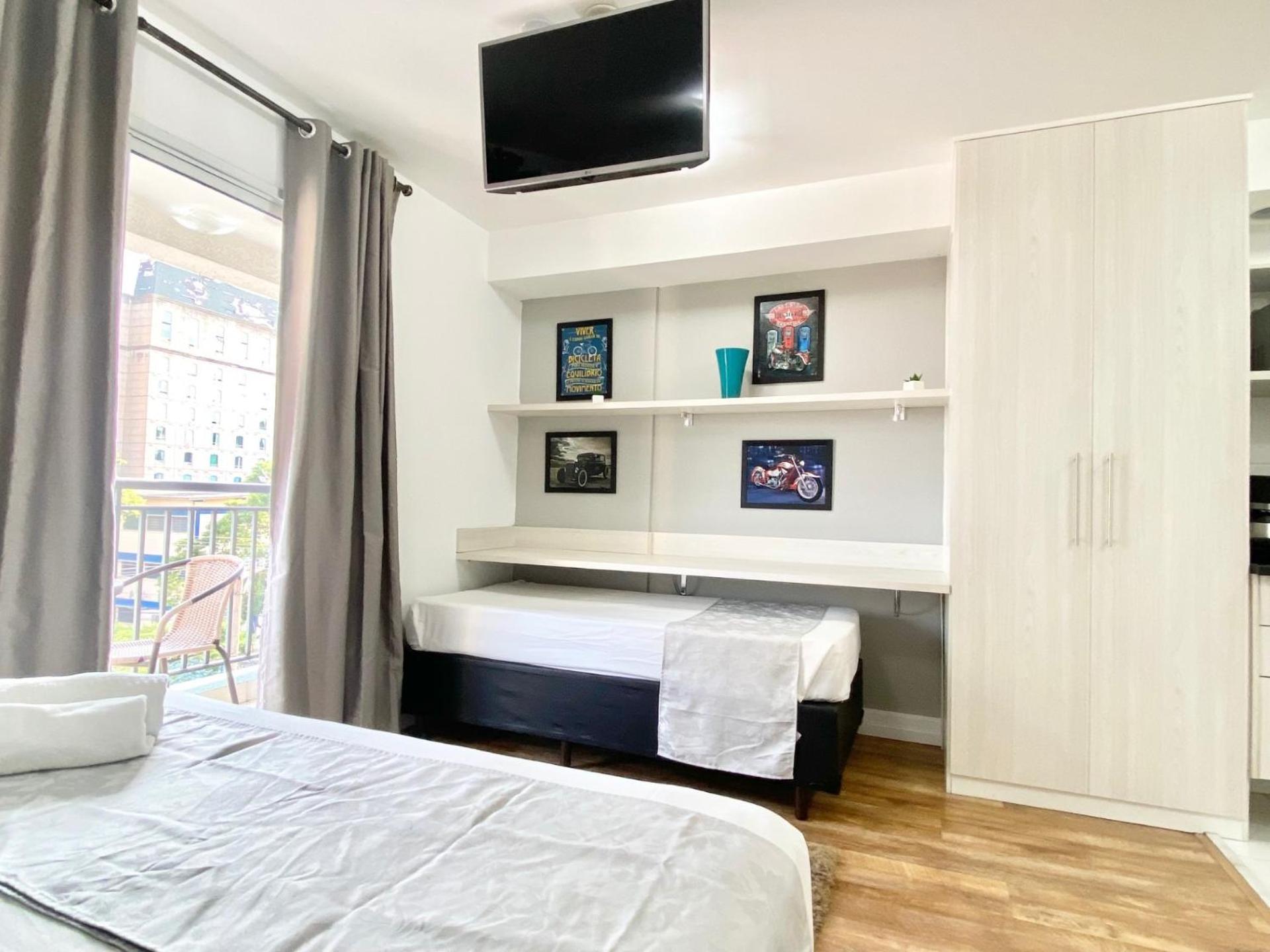 Апартаменты Flat Wisesp - Expo Anhembi Сан-Пауло Экстерьер фото